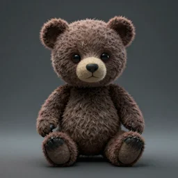 a cute teddy bear, Hyper realistic, photorealistic, concept art, horror, eldritch, 8K, concept art, DSLR, filmic, HDR, hyperrealism, Unreal Engine, volumetric lighting, Darkart