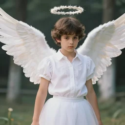 Toby sebastian as an angel