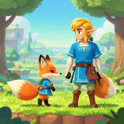 zelda - like game about fox