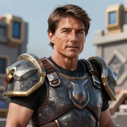 tom cruise as a clash royale character, clash royale, concept art, octane render, unreal engine 5, highly detailed, high quality, 8 k, soft lighting, realistic face, path traced