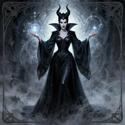 beautiful female witch, rebecca romijn as wicked witch of the west, full body character concept, evil, powerful, magic, art nouveau, super powers, fantasy, intricate, elegant, mistique, horrifying, highly detailed, digital painting, artstation, concept art, shining, sharp focus, illustration, art by stanley lau