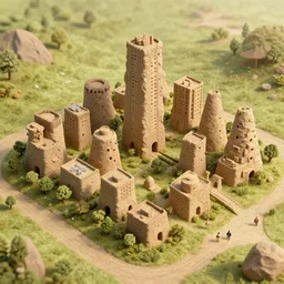 city designed by cavemen