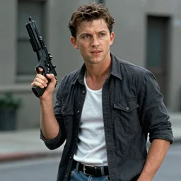 film still of Tom Holland as Roger Murtaugh in Lethal Weapon, 4k