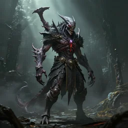 a stunning full body screenshot from darksouls 3 of a unique abomination, masterpiece