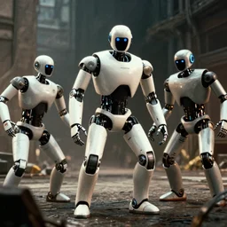 sentinel robots from the matrix movie attacking Zion