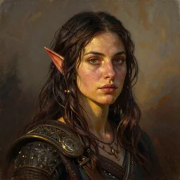 realistic female Argonian portrait, atmospheric lighting, painted, intricate, volumetric lighting, beautiful, rich deep colors masterpiece, golden hour, sharp focus, ultra detailed, by Leesha Hannigan, Ross Tran, Thierry Doizon, Kai Carpenter, Ignacio Fernández Ríos