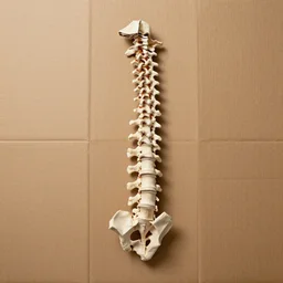 a spine with severe scoliosis made of crumpled cardboard canon eos r 3, f / 1. 4, iso 2 0 0, 1 / 1 6 0 s, 8 k, raw, unedited, symmetrical balance, wide angle