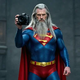 superman gandalf, dslr photo