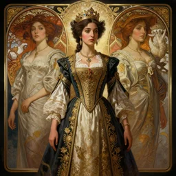 symmetry!! portrait of 1 5 0 0 andalusian girl in historical andalusian clothing, historical, intricate, highly detailed, dynamic lighting, digital art, digital painting, artstation, wlop, sharp focus, illustration, art by artgerm and greg rutkowski and alphonse mucha, 8 k
