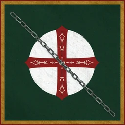 flag of nathalses\'s chain, fantasy, medieval, simple