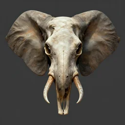 symmetry!! octane render ， cyberpunk style elephant skull, art by artgerm and greg rutkowski and magali villeneuve, d & d, sacred ， fantasy, highly detailed, digital painting, trending on artstation, concept art, sharp focus, illustration