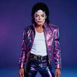 Michael Jackson cyberpunk 22 vogue photoshoot