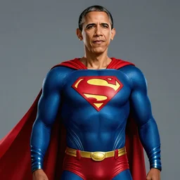 obama dressed as superman , digital art , hyperdetailed , trending on artstation , matte painting , CGSociety , pinterest