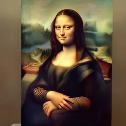 the mona lisa as a robot