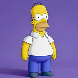 Donald Trump in Homer Simpson’s body, hyper realistic photography, 8k,