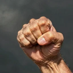 they call him mr slippy fist ✊