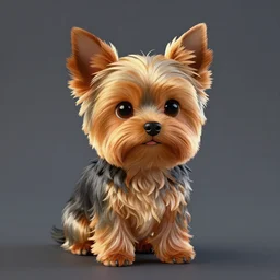 A cute yorkshire terrier from hogwarts, 30mm, by Noah Bradley trending on ArtStation, deviantart, high detail, stylized portrait