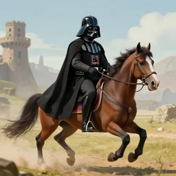darth vader rides a pony 8 k