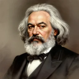 portrait of karl marx, intricate, elegant, highly detailed, digital painting, artstation, concept art, smooth, sharp focus, illustration, by bartek fedyczak, erak note, tooth wu, neil richards, kan liu, siwoo kim, jisu choe