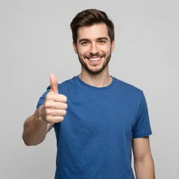 man giving thumbs up