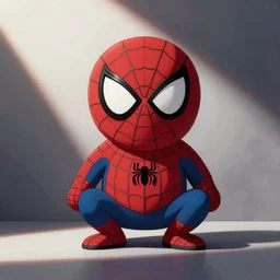 spiderman in the style of south park