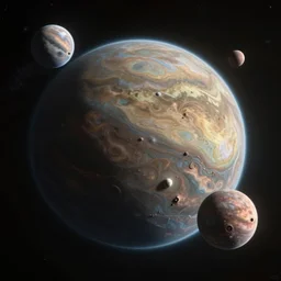 alien planets found it the outer most part of the cosmos, they are strange and wild 8 k