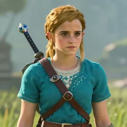 emma watson screenshot from in Breath of the Wild