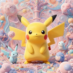 a pokemon:: by guillermo del toro and Martine Johanna and Simon Stålenhag and Chie Yoshii:: dynamic, particulate, pastel colors, intricate, elegant, highly detailed, centered, artstation, smooth, sharp focus, octane render, 3d