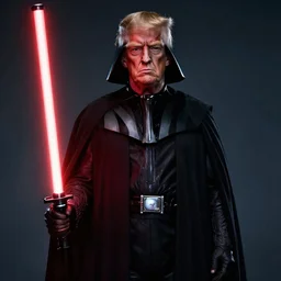 trump is darth sidious in star wars, 4 k, studio portrait, photography, cinematic lighting, highly detailed