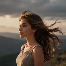 wind blown hair by disney concept artists, blunt borders, rule of thirds