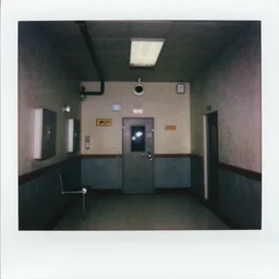 1 9 8 0 s polaroid flash photograph of silent hill ps 2 hospital