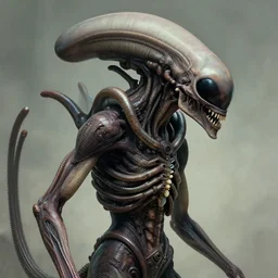 the platonic ideal of alien xenomorph, detailed, intricate, hyperrealism, intense, scary by artgerm and greg rutkowski and alphonse mucha