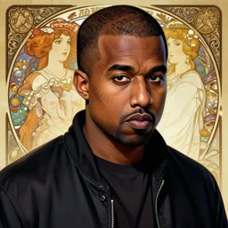 beautiful anime kanye west portrait, anime, cyberpunk, ultra detailed, elegant, intricate, dynamic lighting, hyperrealist, digital art, digital painting, artstation, wlop, sharp focus, illustration, art by artgerm and greg rutkowski and alphonse mucha, 8 k