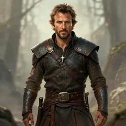 bradly cooper as a dnd character fantasy art.