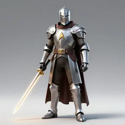 Hallow Knight in the style of star trek,