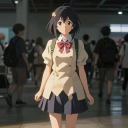 a girl cosplaying at comicon, adorable outfit, full shot, atmospheric lighting, perfectly shaded body, detailed face, by makoto shinkai, stanley artgerm lau, wlop, rossdraws