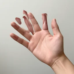 a real hand