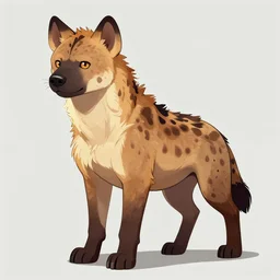 male hyena fursona / furry ( from the furry fandom ) by stephen gammell