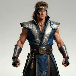 concept art of Conway Twitty as a Mortal Kombat character, 4k details