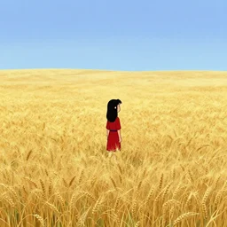 endless bland midwestern grain gradient wheat cornfields by bill watterson from mulan ( 1 9 9 7 )