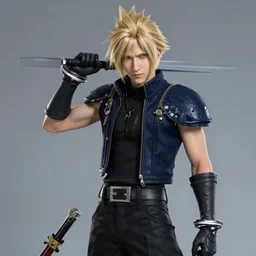portrait of a beautiful rendition of vergil, devil may cry, awesome outfit, wielding the yamato blade, illustration, artistic, colorful, hyper detailed, in the style of greg rutkowski