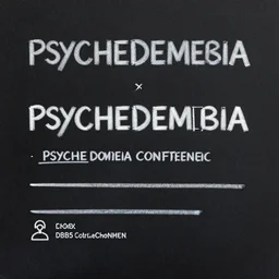 psychedemia conference, chalk on canvas