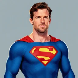 aardvark man, new superhero, supersuit, mark wahlberg is watermelon man, facial portrait, digital art, illustrator, trending on artstation