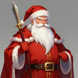 santa as the doom slayer, doom artwork