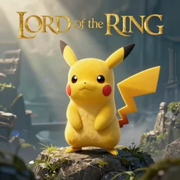 Pikachu in Lord of the rings