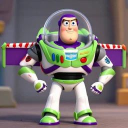 buzz lightyear's head on a Bribe