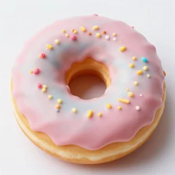 pastel donut