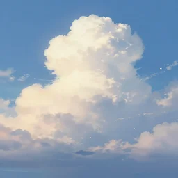 landscape, summer, morning, beautiful cloud, quiet, no people, anime background,, illustration, sharp focus, intricate, smooth, super wide angle, trending on artstation, trending on deviantart
