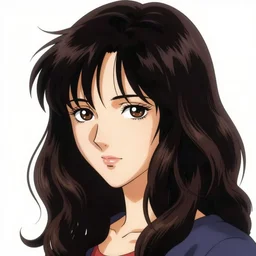 anime portrait of Alanis Morissette with wavy long hair by Stanley Artgerm Lau, WLOP, Rossdraws, James Jean, Andrei Riabovitchev, Marc Simonetti, and Sakimichan, trending on artstation