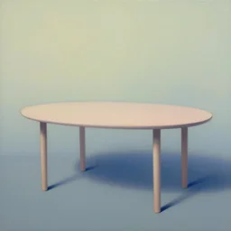simple table, beautiful colors, studio trigger, abstraction a place of longing, airbrush art, minimalist, skeuomorphic, behance contest winner, cgsociety, atmospheric dreamscape painting, an ultrafine detailed painting, very detailed, pop surrealism, jeffrey smith, detailed painting